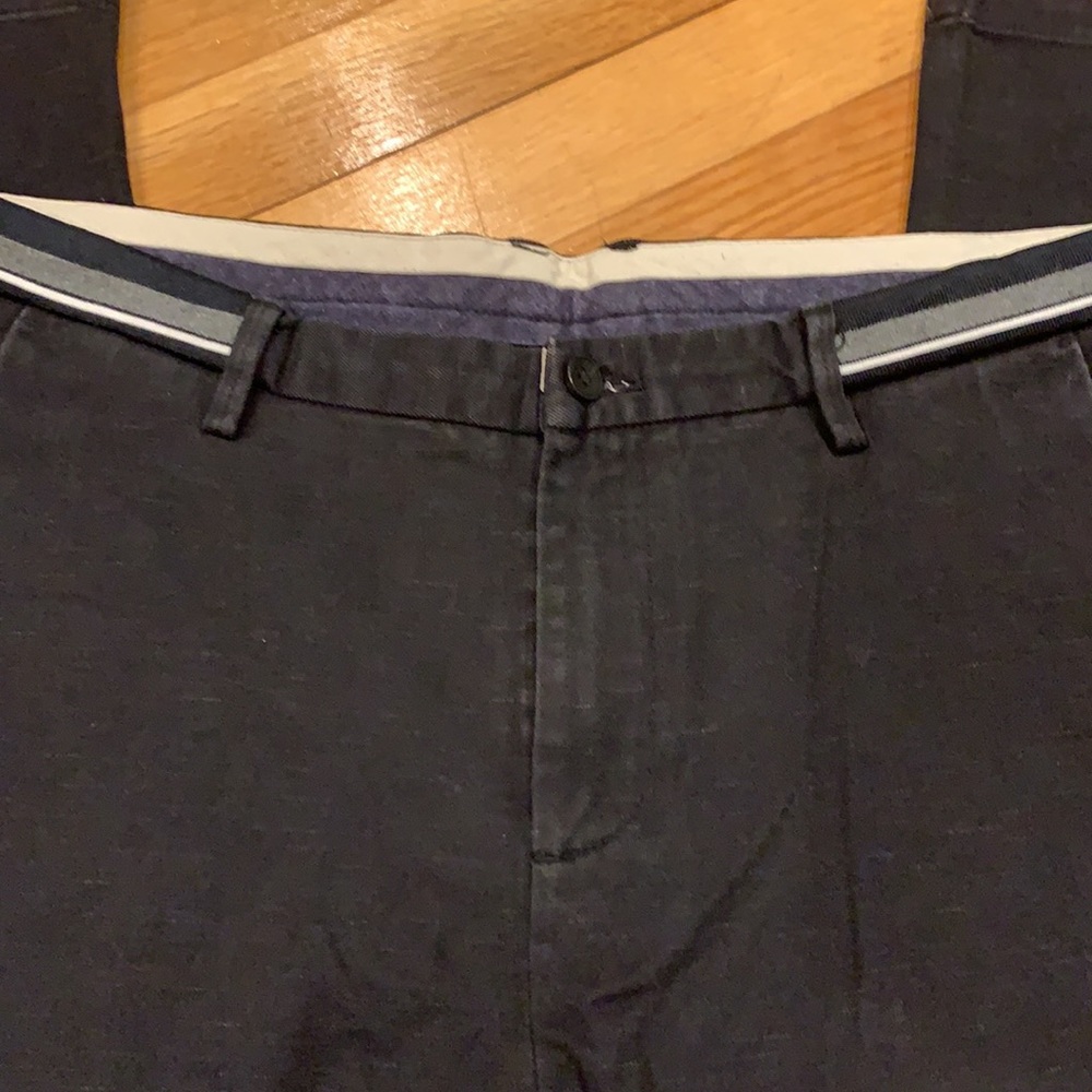 32” waist, black cotton pants, Simon Martn - Picture 5 of 9